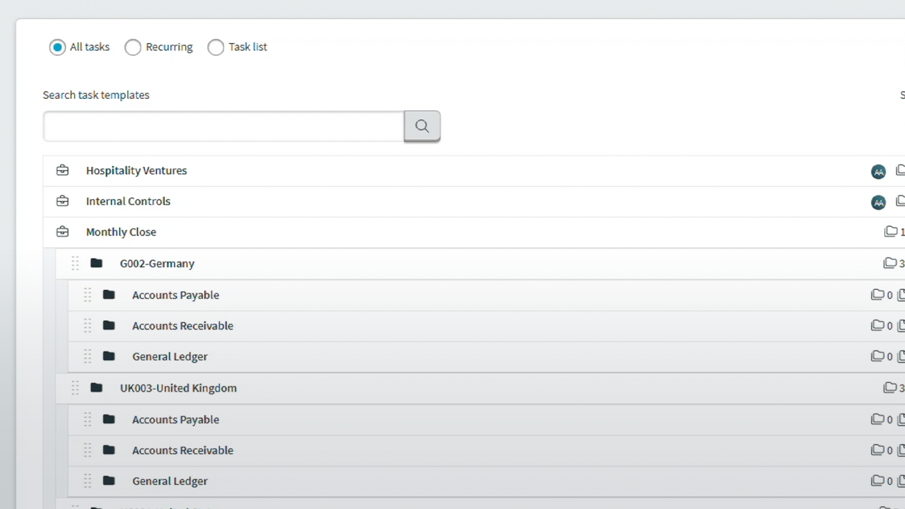 Standardize Shared Services Center Activities and Calendars