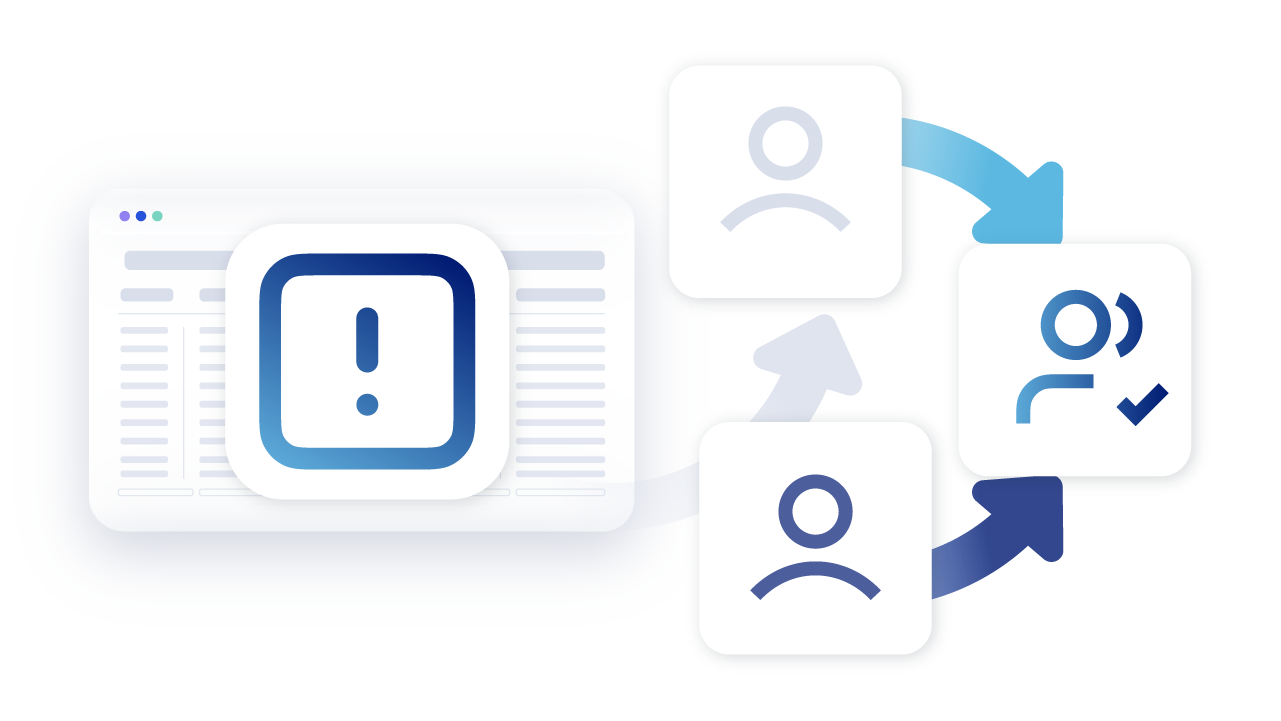 AI-powered exception handling identifying issues early and enabling faster correction in journal processes